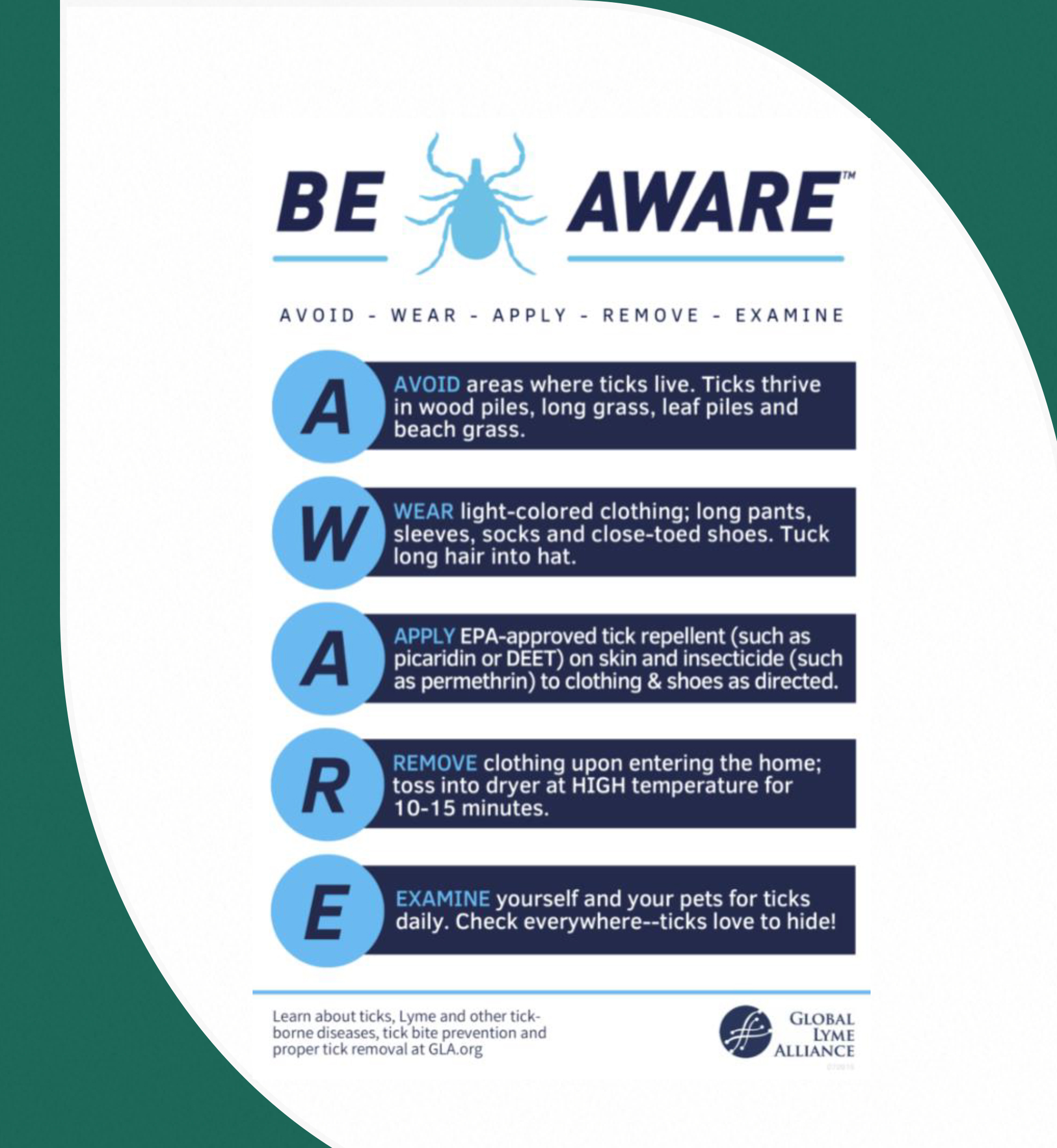 Be AWARE - Tick season is here! - News Image